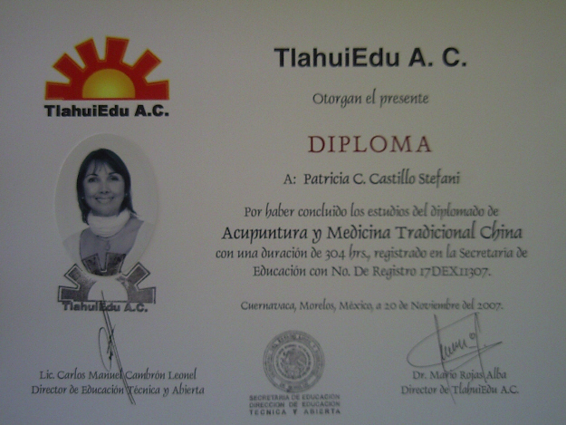 Ejemplo de Diploma